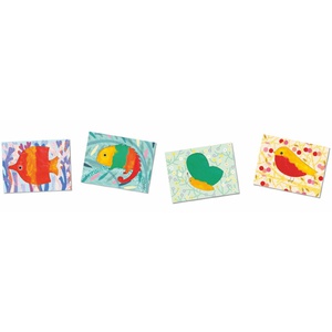 Pintar limpio-fácil PEQUEÑO PINTARRAJEO Djeco