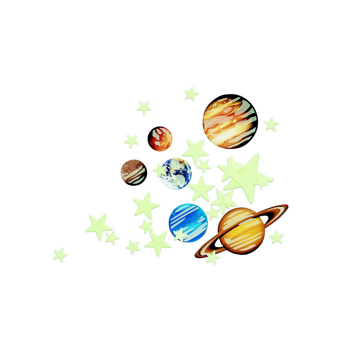 Planetas & Estrellas brillantes 100pzas CIENCIA 4M