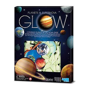 Planetas & Estrellas brillantes 100pzas CIENCIA 4M
