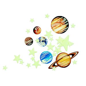 Planetas & Estrellas brillantes 100pzas CIENCIA 4M