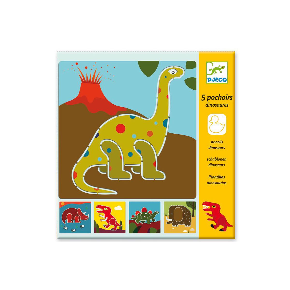 Plantillas DINOSAURIOS Djeco