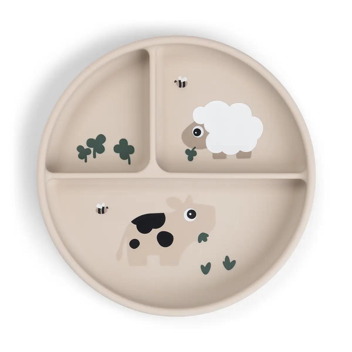 Plato compartimentos Stick&Stay TINY FARM Done by Deer sand