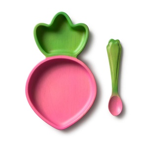 Plato & cuchara RAMONA THE RADISH Oli & carol
