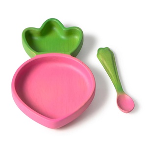 Plato & cuchara RAMONA THE RADISH Oli & carol