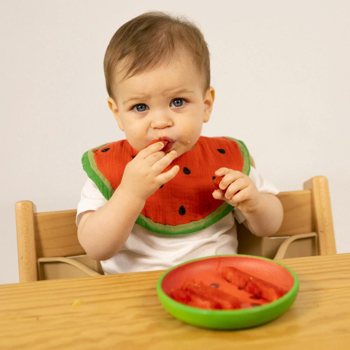 Plato & cuchara WALLY THE WATERMELON Oli & carol