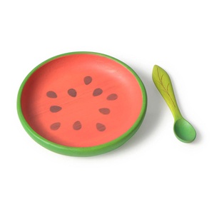 Plato & cuchara WALLY THE WATERMELON Oli & carol