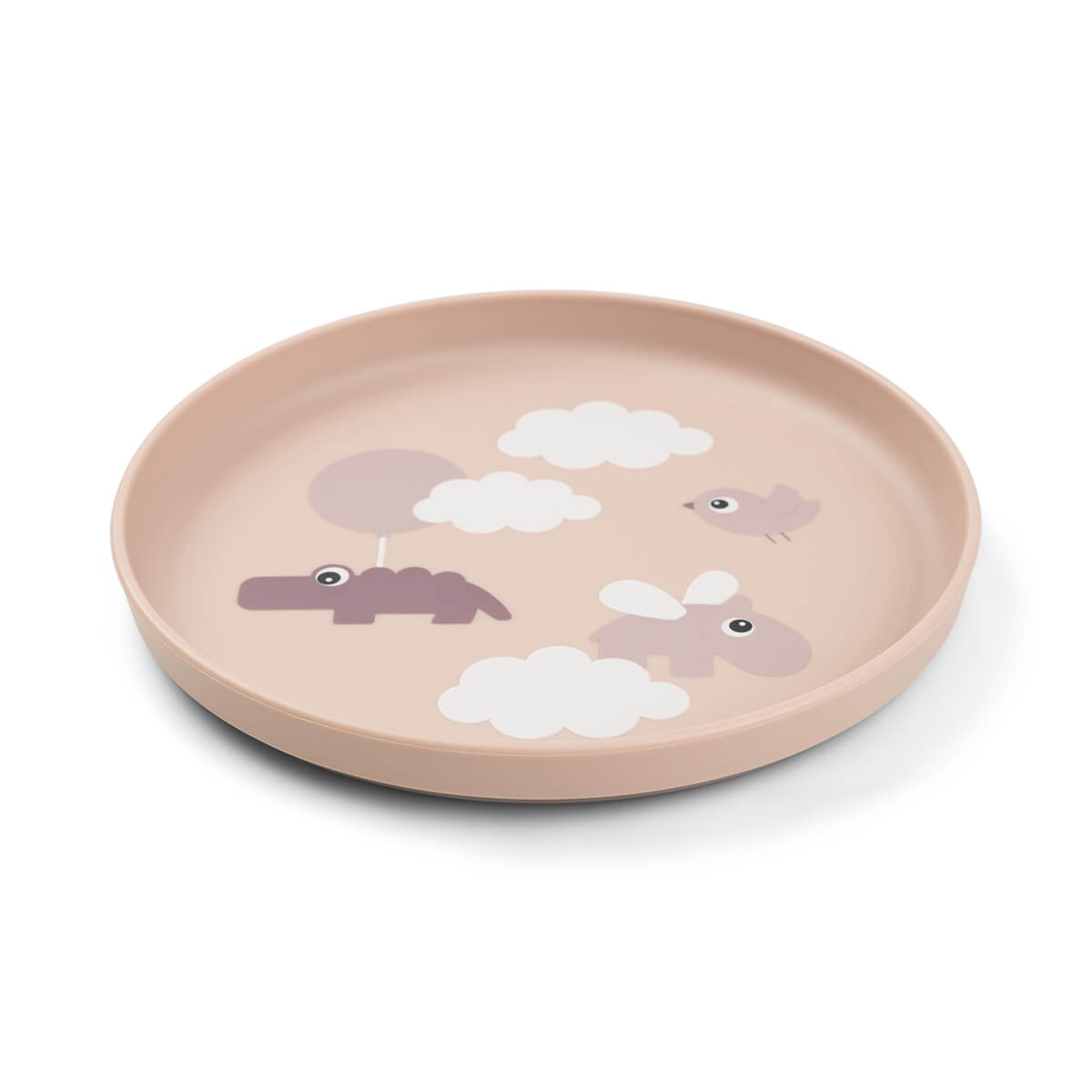 Plato FOODIE Done by Deer Happy Clouds rosa