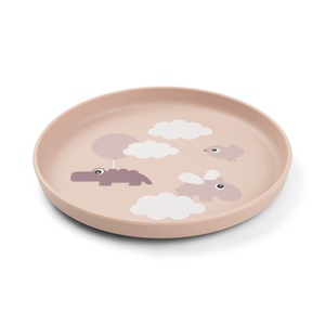 Plato FOODIE Done by Deer Happy Clouds rosa