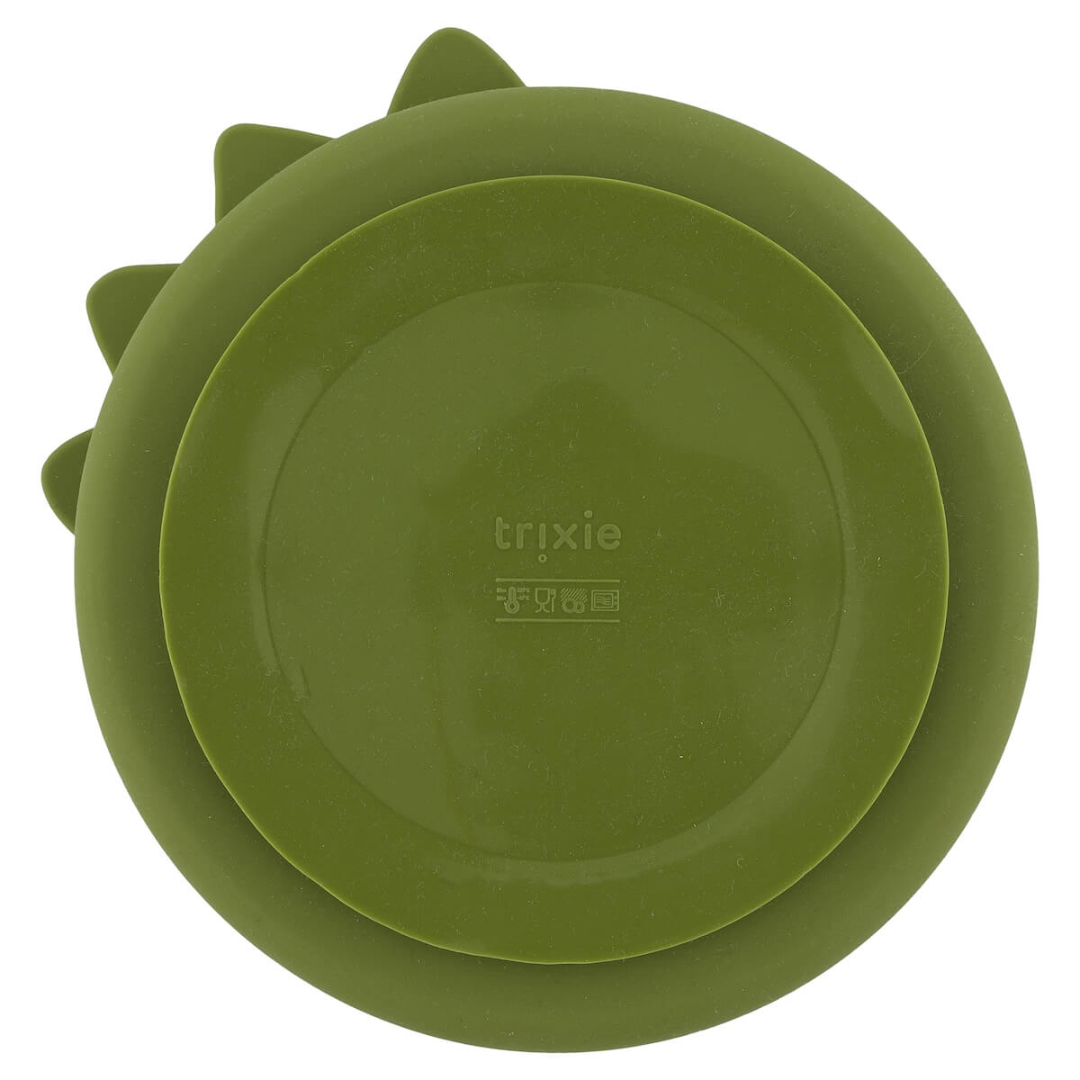 Plato silicona compartimentos-ventosa Mr. DINO Trixie