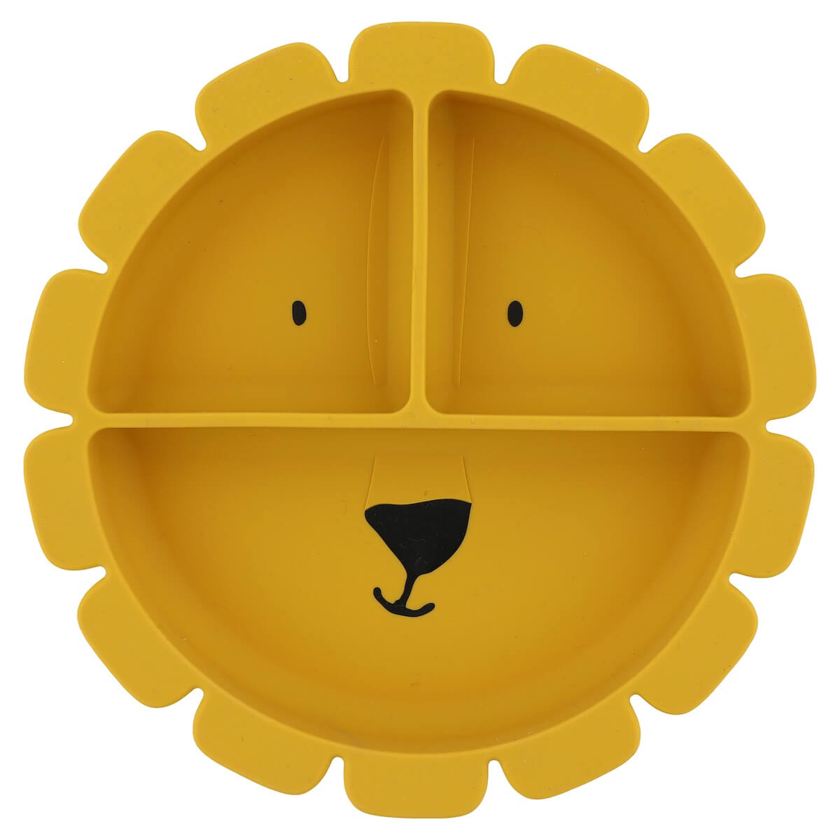 Plato silicona compartimentos-ventosa Mr. LION Trixie