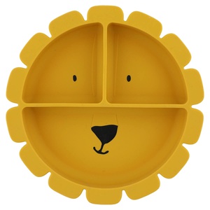 Plato silicona compartimentos-ventosa Mr. LION Trixie