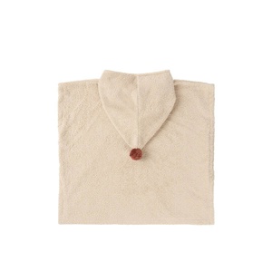 Poncho baño 3-5 años SO CUTE Nobodinoz almond