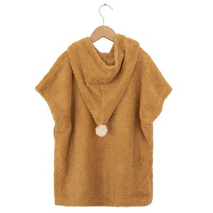 Poncho baño 3-5 años SO CUTE Nobodinoz caramel