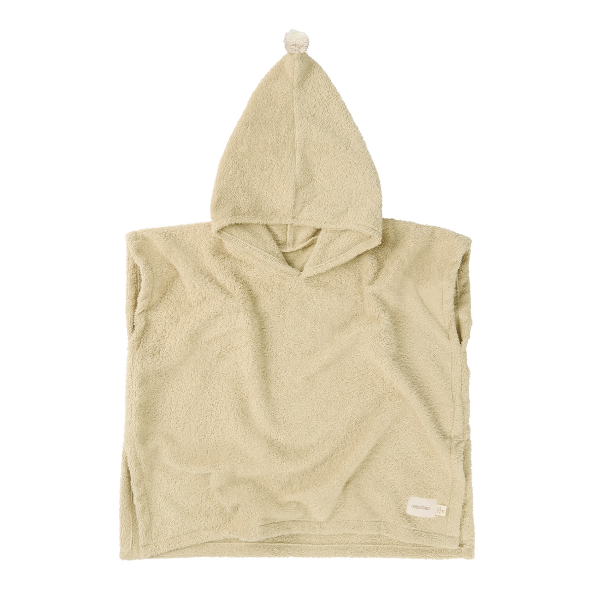Poncho baño 3-5 años SO CUTE Nobodinoz green tea