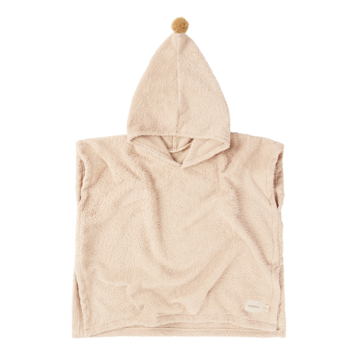 Poncho baño 3-5 años SO CUTE Nobodinoz latte