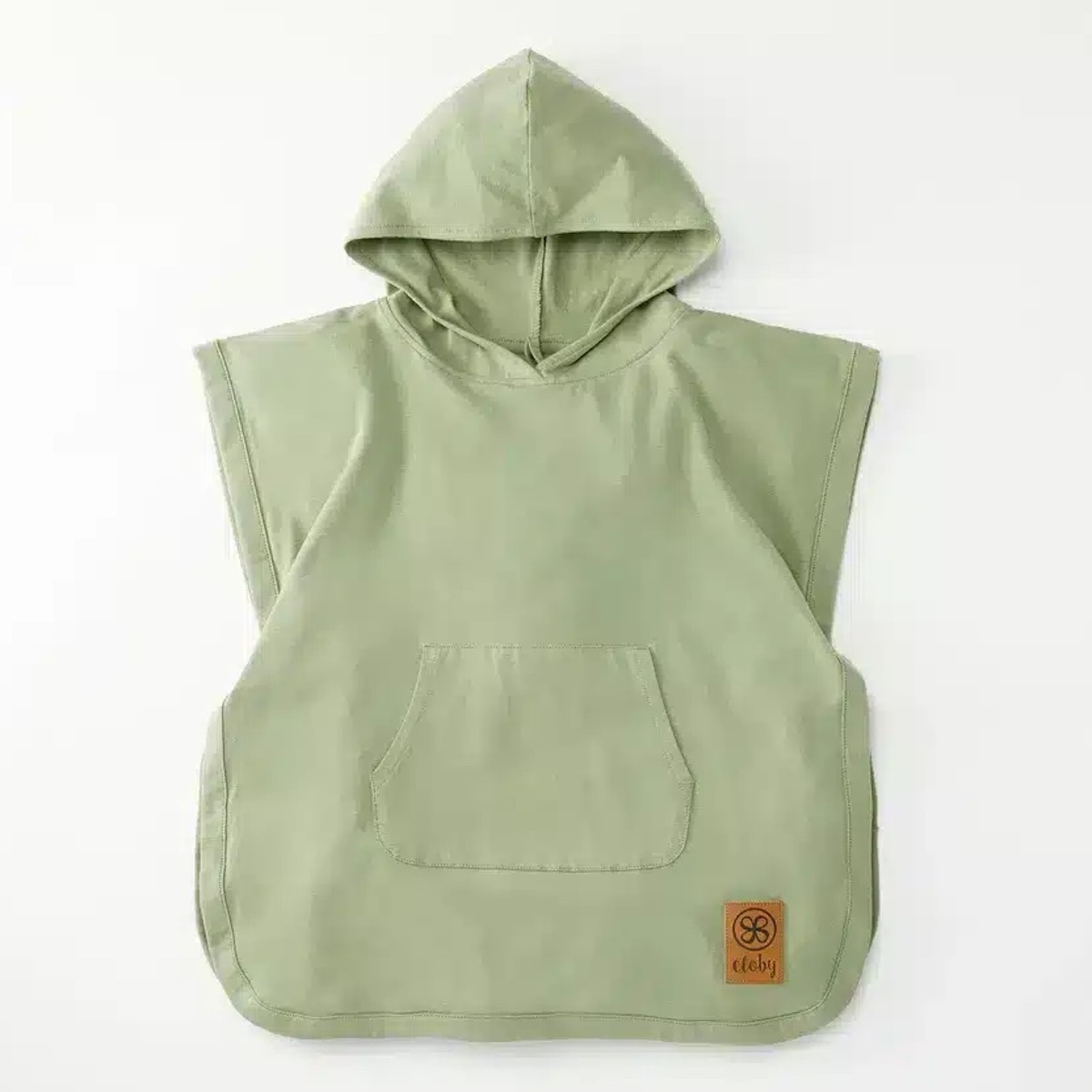Poncho UV 1-3 años Cloby olive green