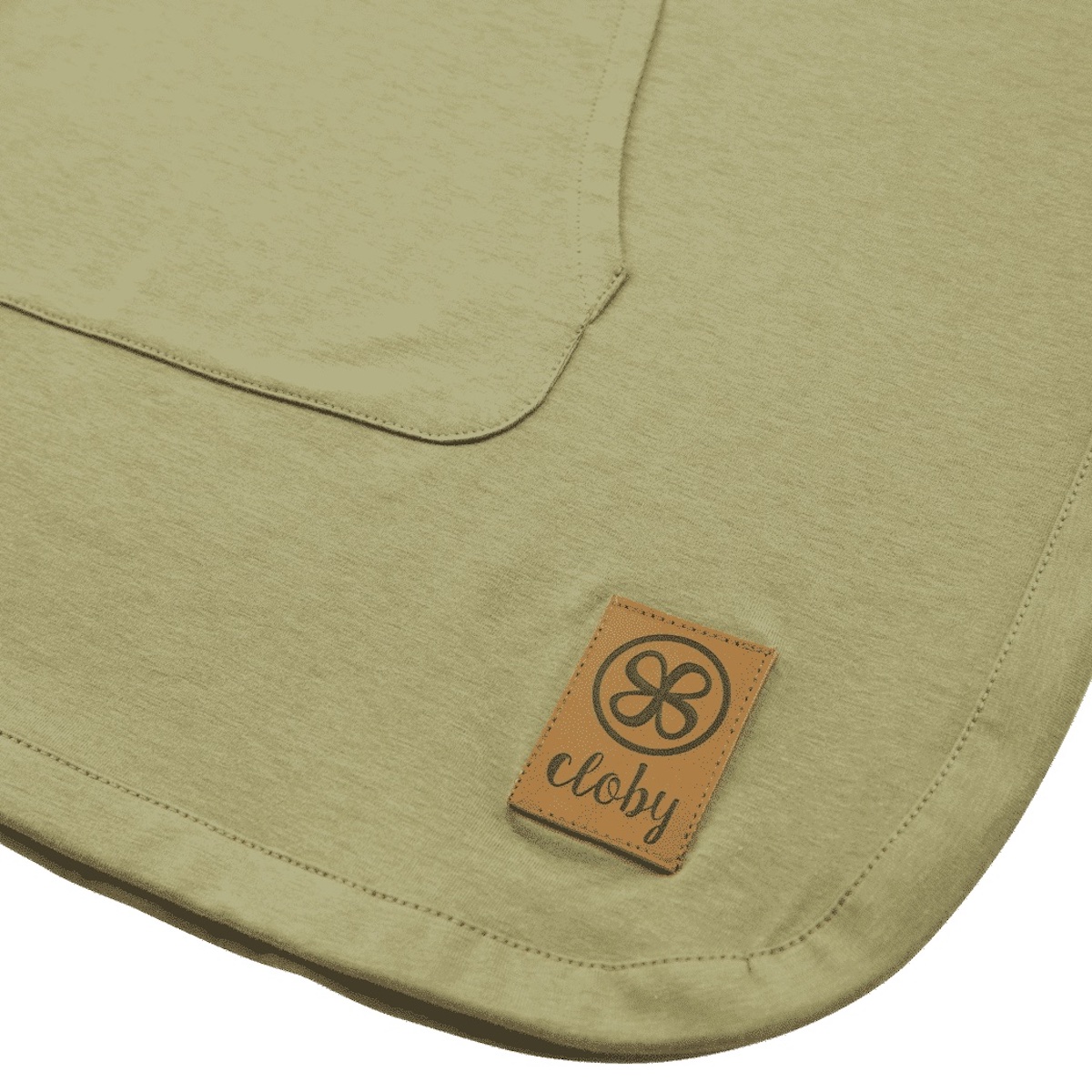 Poncho UV 1-3 años Cloby olive green