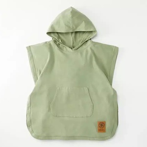 Poncho UV 1-3 años Cloby olive green