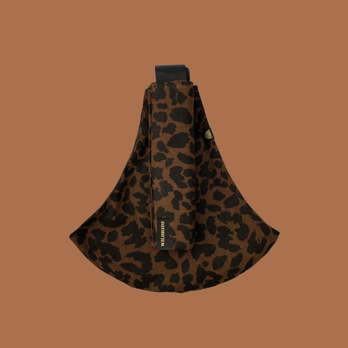 Portabebé Bandolera PRINT Wildride brown leopard