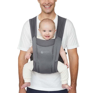 Portabebé EMBRACE Ergobaby Malla Soft Air washed black