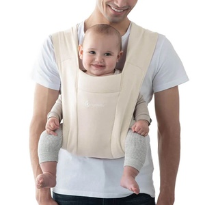 Portabebé EMBRACE Ergobaby Soft Knit crema