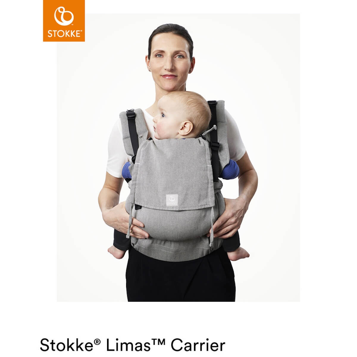Portabebé Flex LIMAS Stokke glacier green