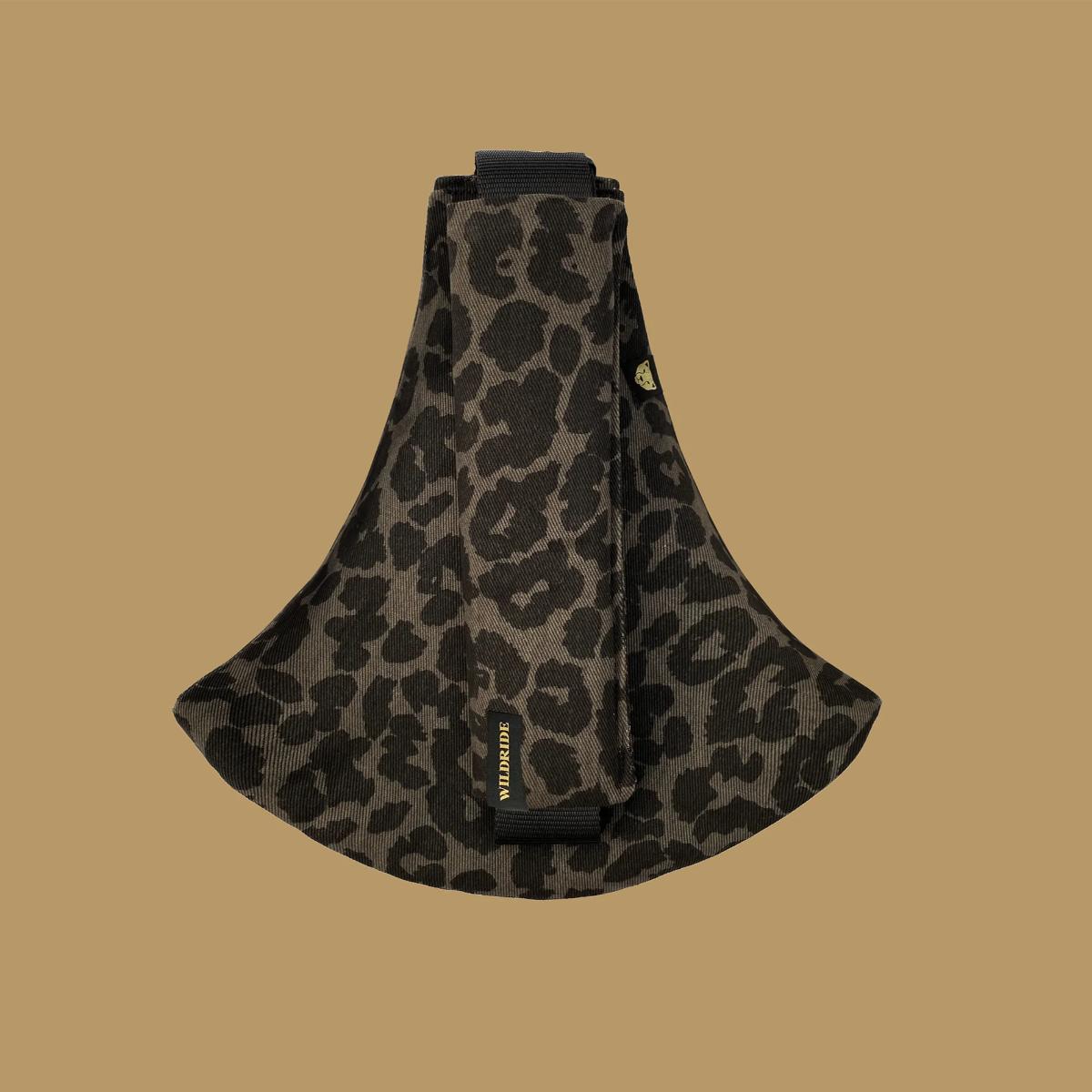 Portabebé fular PRINT Wildride Leopard grey