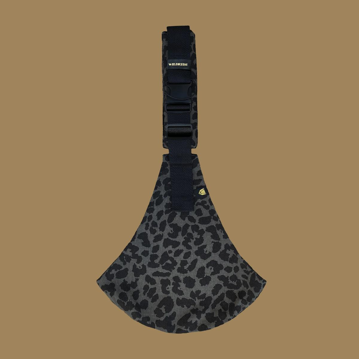 Portabebé fular PRINT Wildride Leopard grey