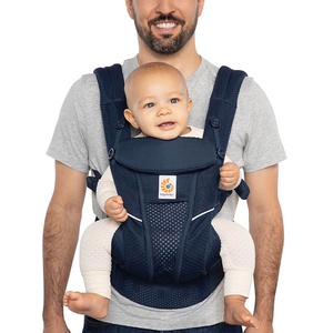 Portabebé OMNI BREEZE Ergobaby malla SoftFlex azul noche