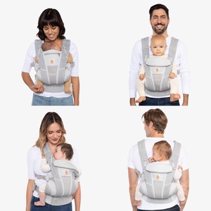 Portabebé OMNI BREEZE Ergobaby malla SoftFlex azul noche