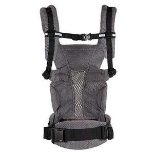 Portabebé OMNI BREEZE Ergobaby malla SoftFlex gris grafito