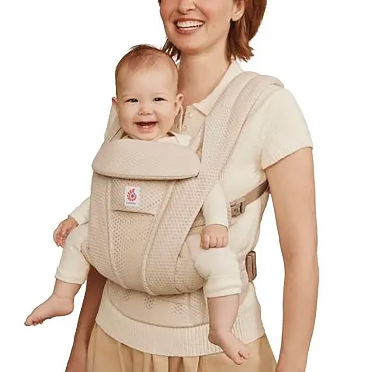 Portabebé OMNI DELUXE Ergobaby Malla beige