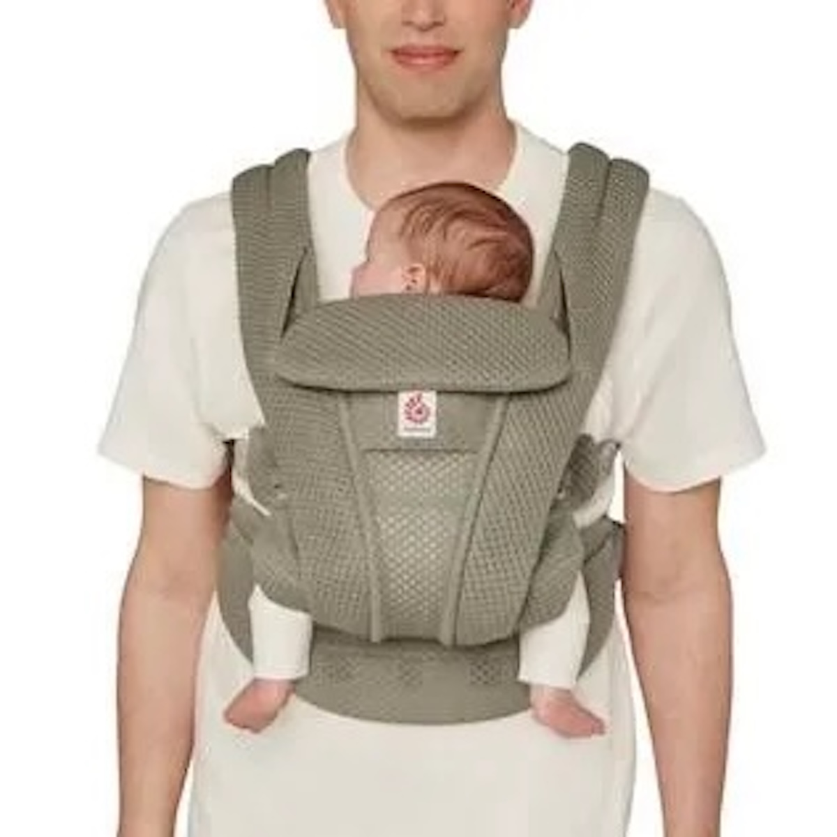 Portabebé OMNI DELUXE Ergobaby Malla soft olive