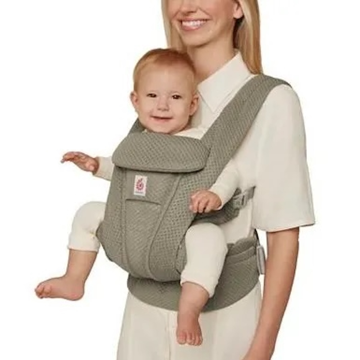 Portabebé OMNI DELUXE Ergobaby Malla soft olive