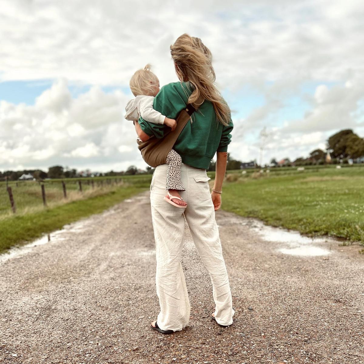 Portabebés LINEN Wildride camel