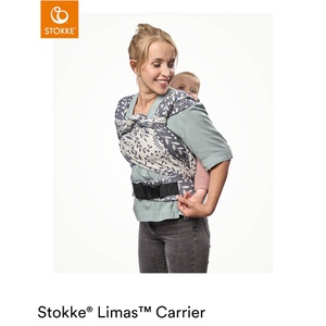 Portabebés Plus LIMAS Stokke floral beige