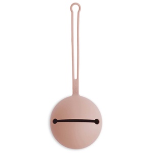 Portachupetes silicona CASE Mushie Blush
