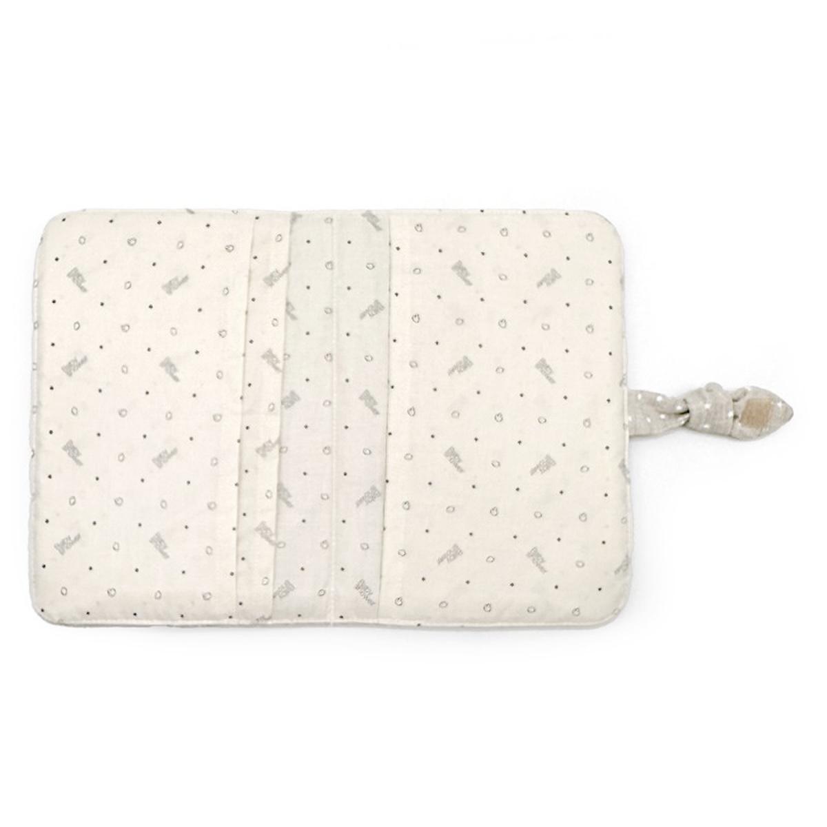 Portadocumentos KNOT Babyshower vichy caramel