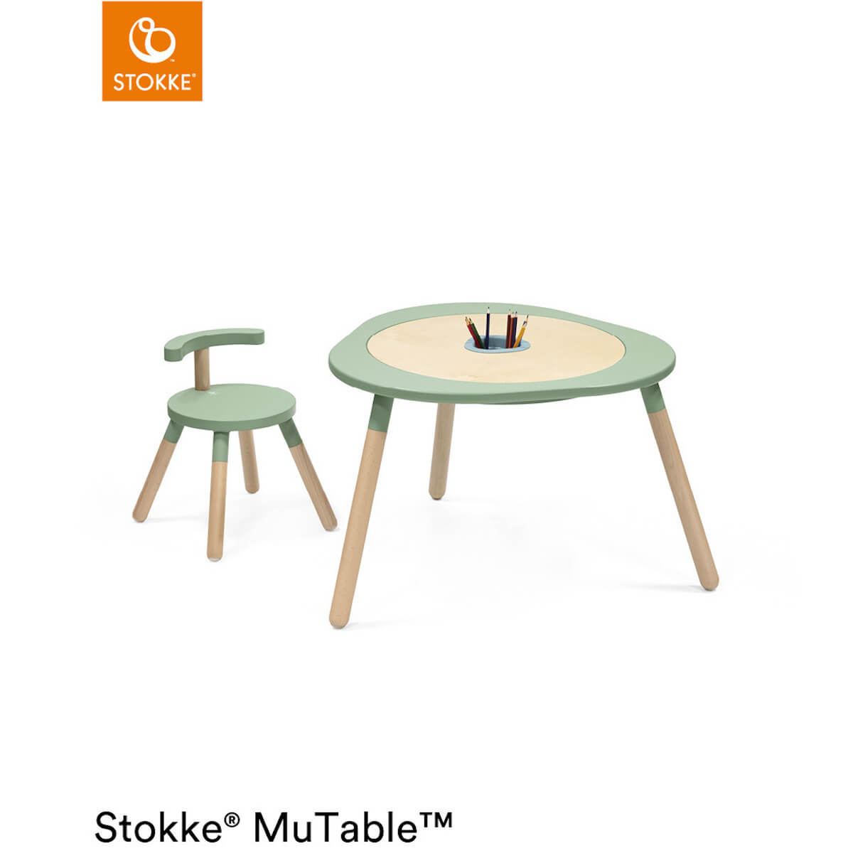 Portalápices MUTABLE V2 Stokke slate blue