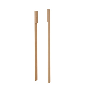 Poste central 2 x 220cm DELUXE De Breuyn aceitado natural