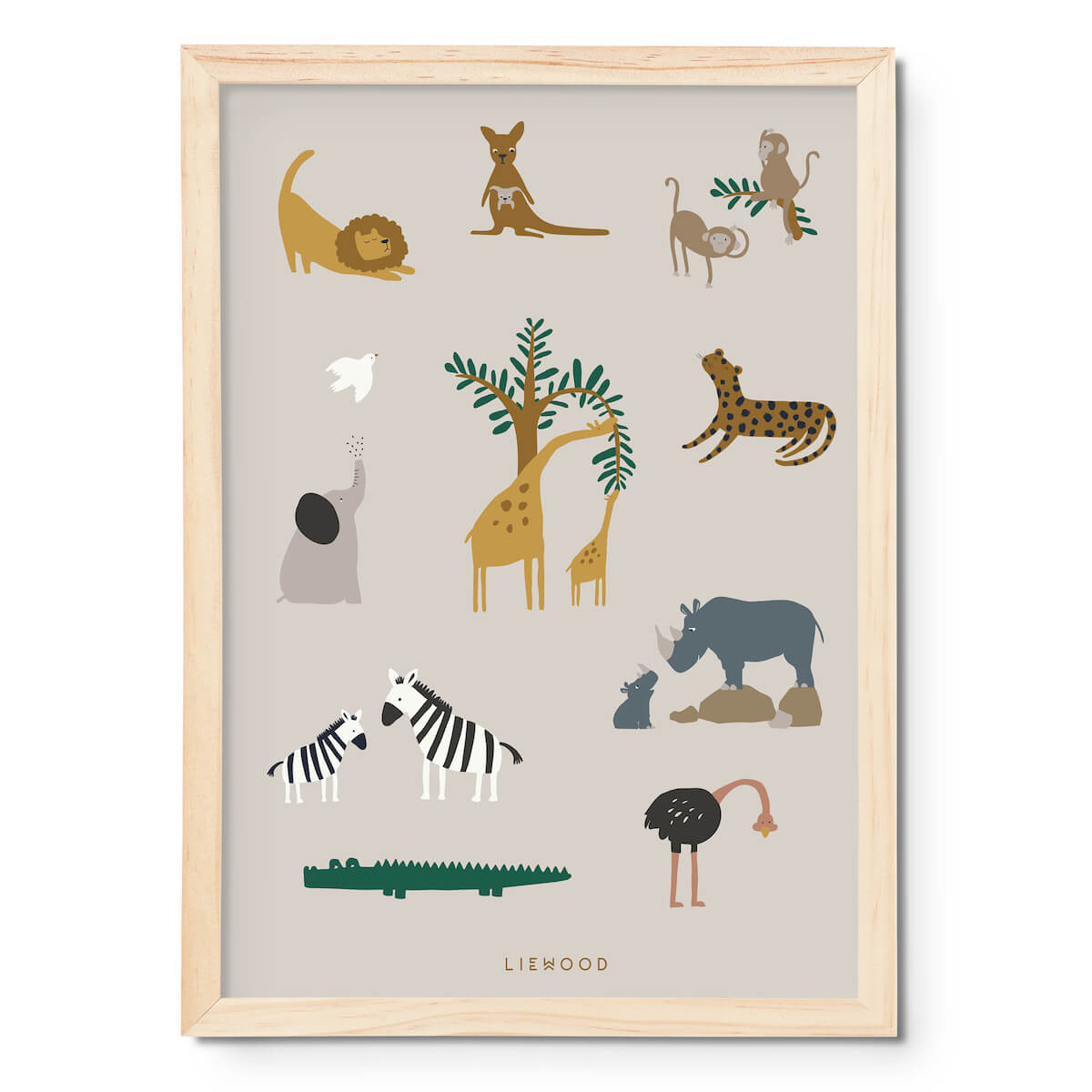 Póster BEVERLY Liewood All together sandy