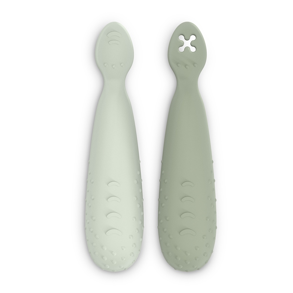 Precucharas aprendizaje 2uds Suavinex silicona verde