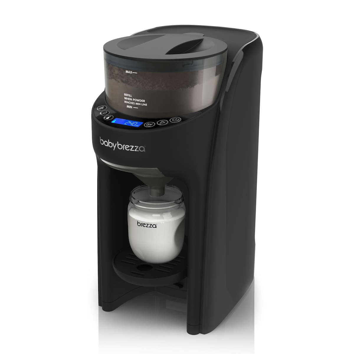 Preparador-dispensador biberones FORMULA PRO ADVANCED Baby Brezza negro
