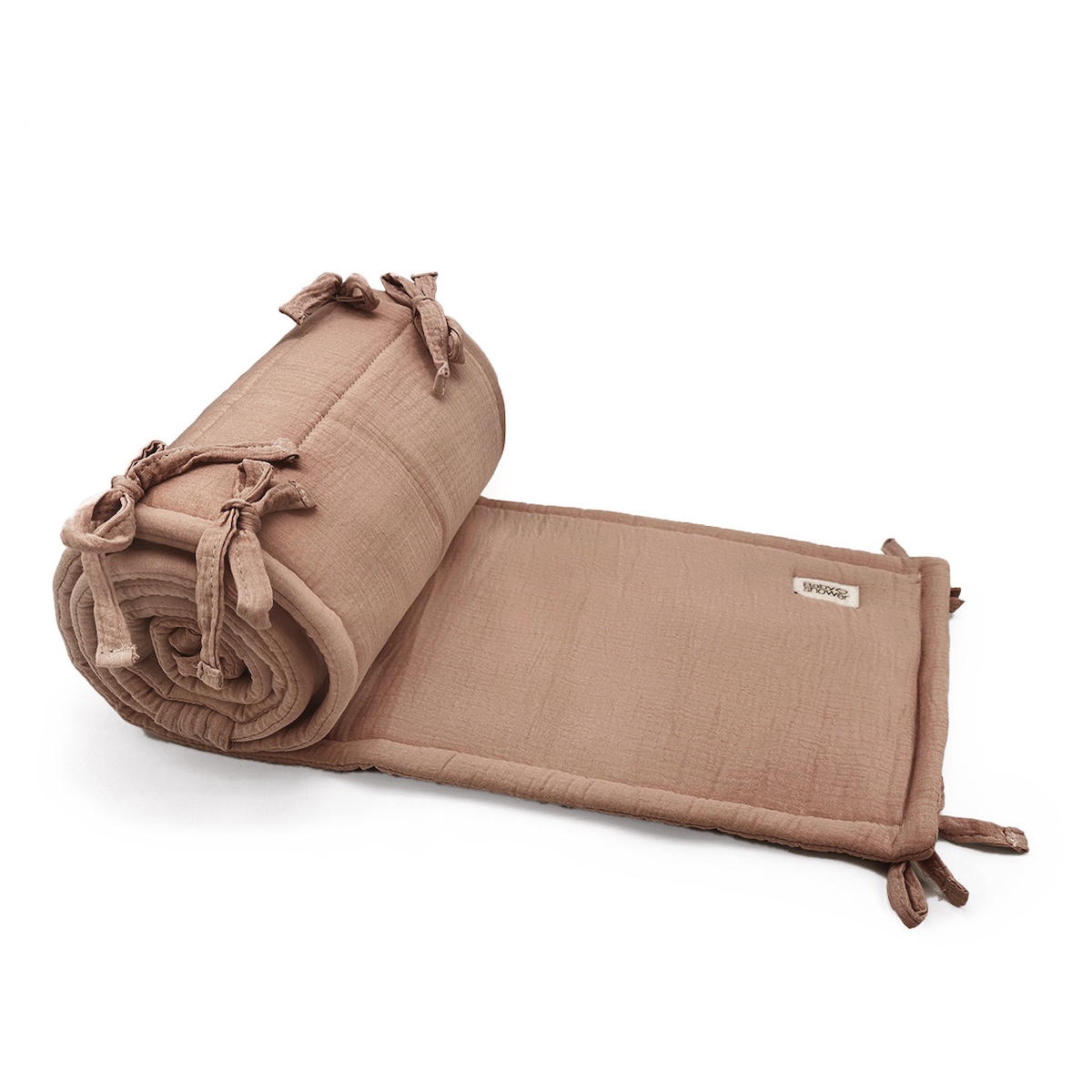 Protector cuna DOUX Babyshower caramel glacé