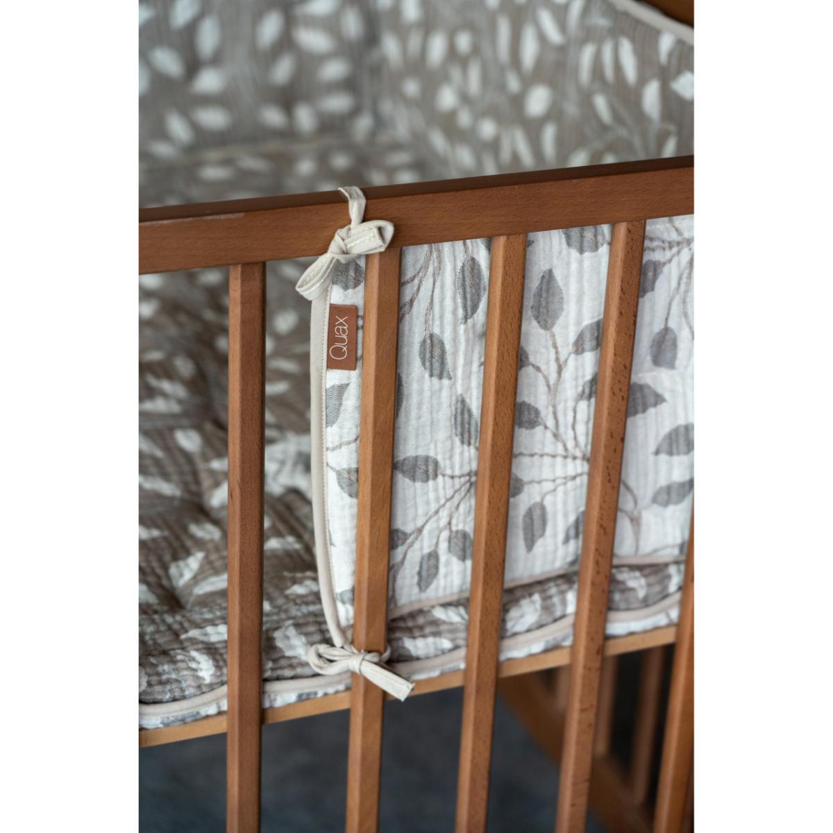 Protector cuna-parque NATURAL Quax leaf