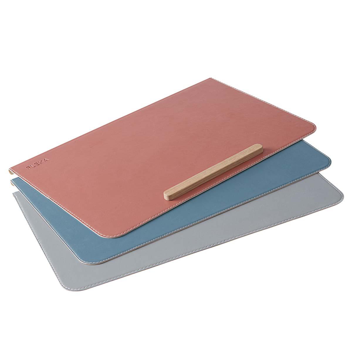 Protector escritorio STUDY frosty blue