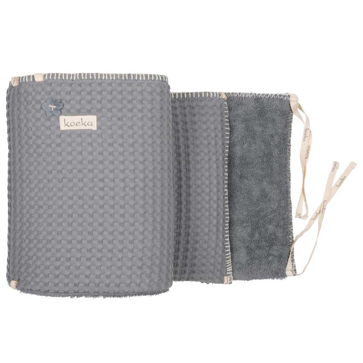 Protector parque-cuna AMSTERDAM Koeka steel grey