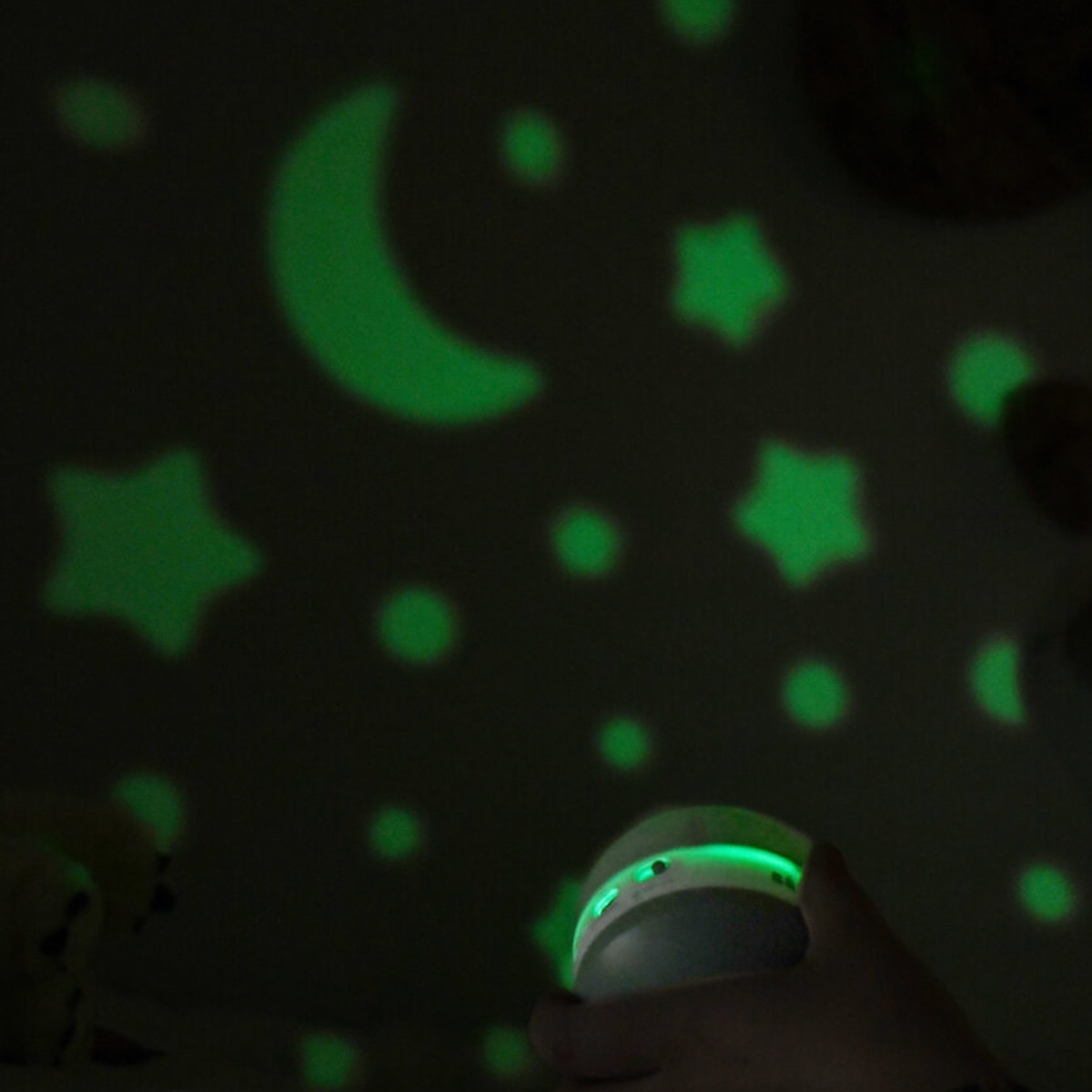 Proyector estrellas PIXIE Béaba verde salvia