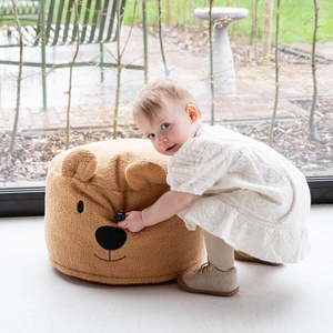 Puf 40cm TEDDY BEAR Childhome beige