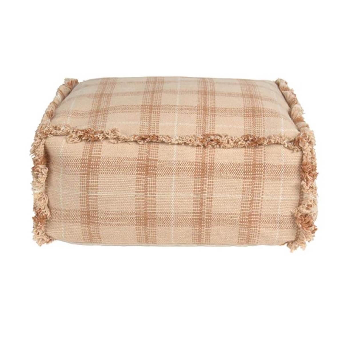 Puf 40x20cm HANDLOOM Wouf Wouf Lorena Canals rose